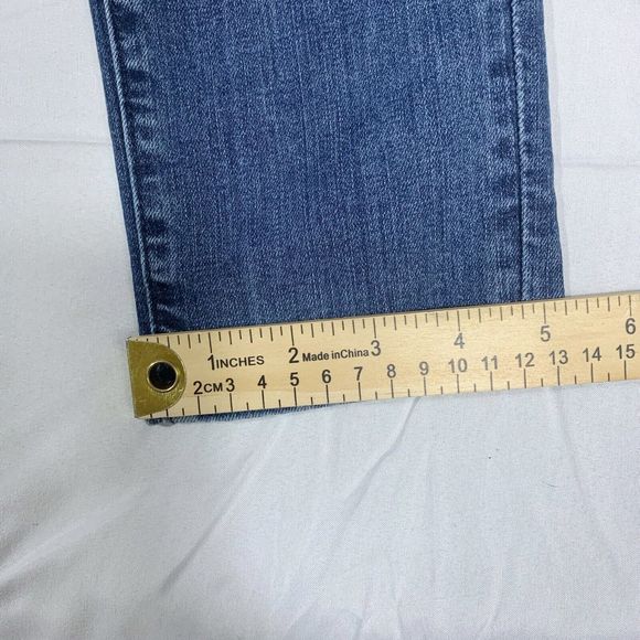 Ann Taylor LOFT Modern Skinny Denim Distressed Jeans Women’s Size 29/8 Inseam 29 - Picture 4 of 11